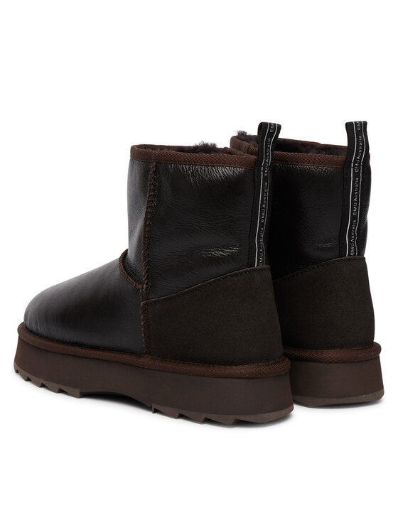 EMU Australia Sniego batai EMU Australia Sharky Mini Town Flatform W13340 Tamsiai ruda