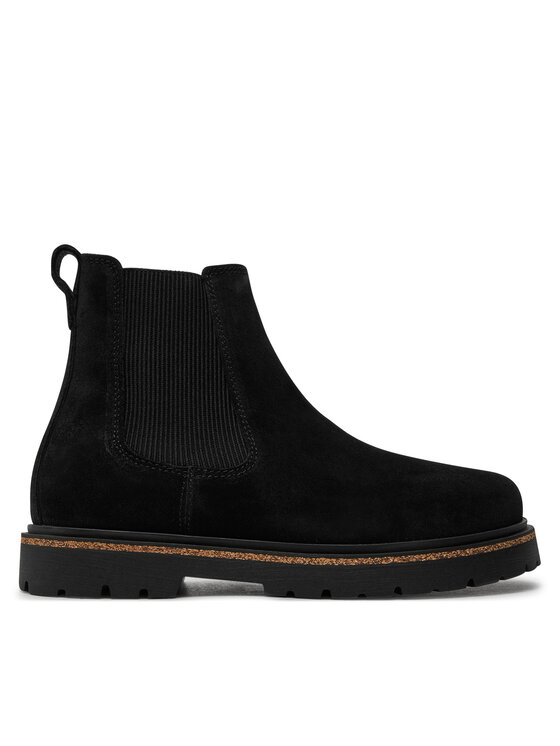 Birkenstock Členková obuv s elastickým prvkom Birkenstock Highwood Slip On Mid W Leve 1028211 Čierna