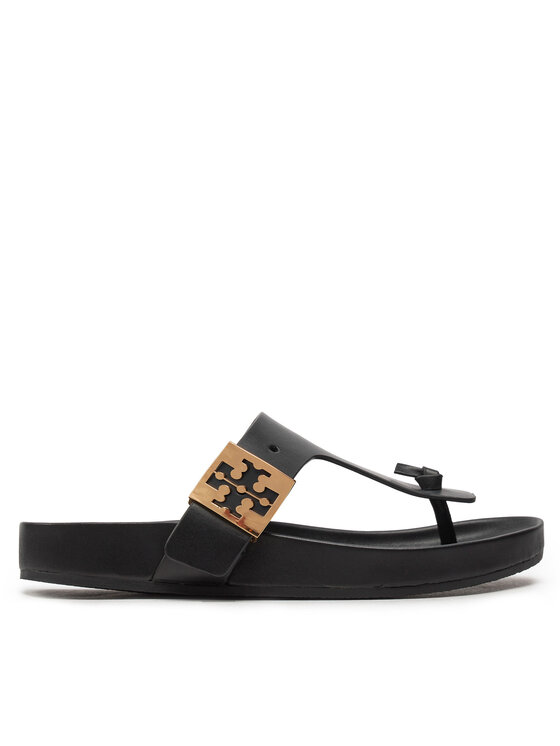 Tory Burch Σαγιονάρες Tory Burch Mellow Thong Sandal 155190 Μαύρο