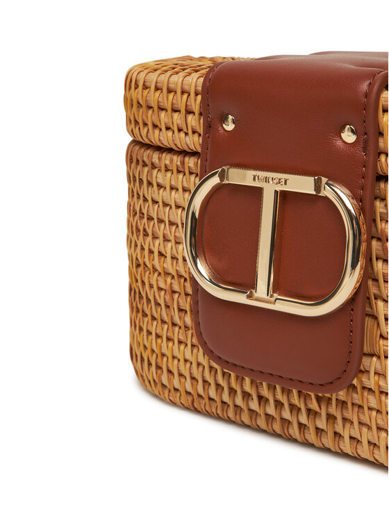 TWINSET Ročna torba TWINSET 251TD8150 Bež