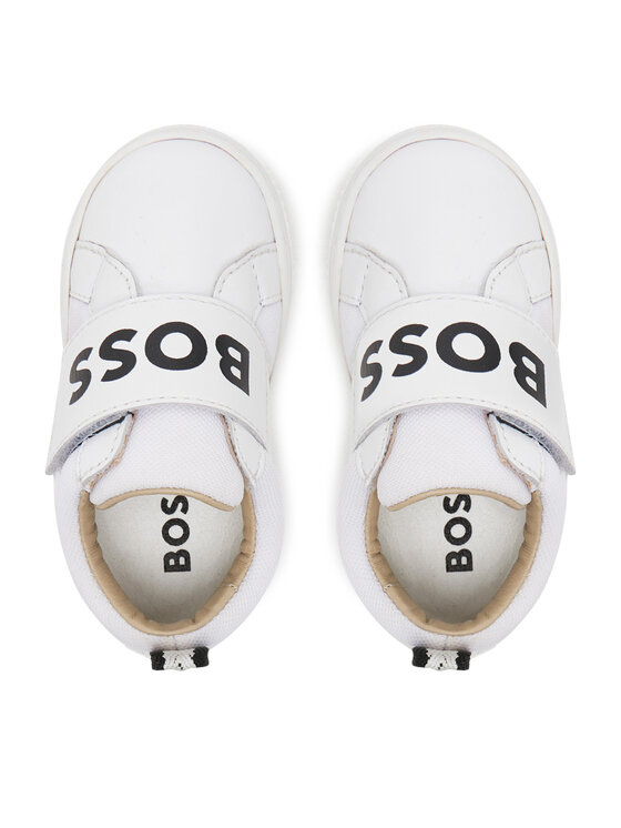 BOSS Snīkeri BOSS J52161 S Balts
