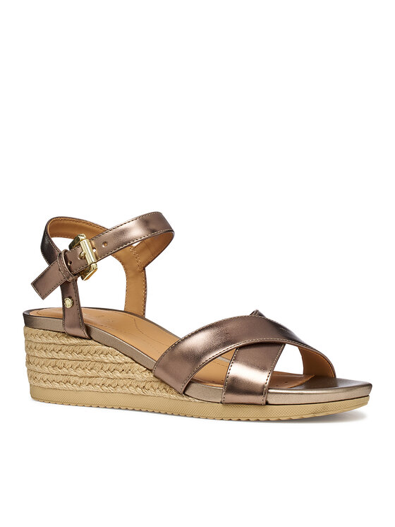 Geox Espadrile Geox D Ischia Corda D02HHC 000CF C5005 Auriu