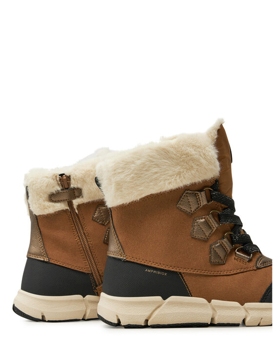 Geox Botas de nieve Geox J Flexyper Girl B Ab J46APA 0AU50 C6175 S Marrón
