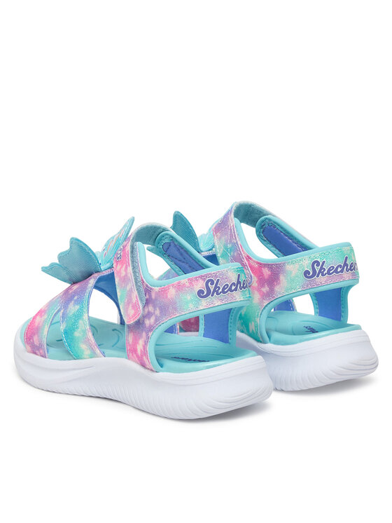 Skechers Босоніжки Skechers Jumpsters Sandal - Butterfly Brites 303109L/AQMT Голубий