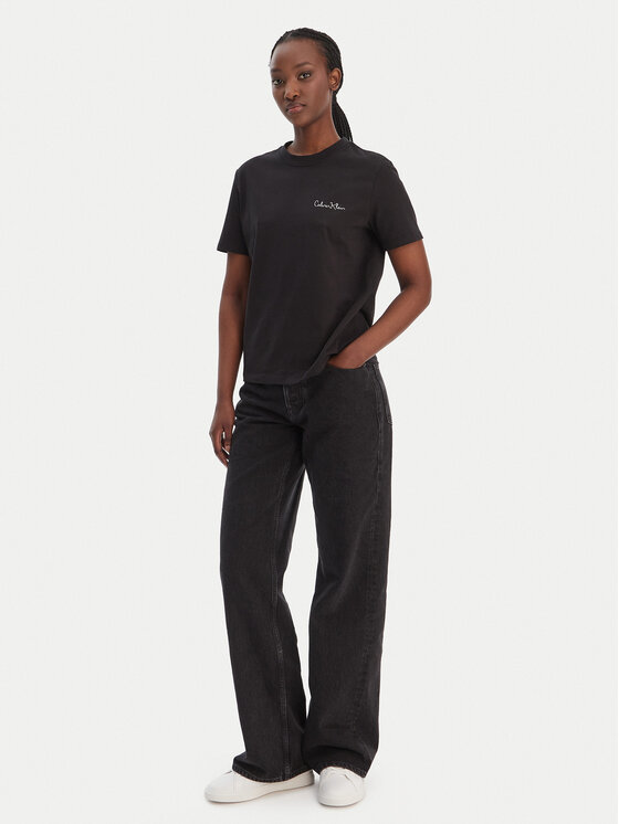Calvin Klein Jeans Calvin Klein Jeans Camiseta LV047E809G Negro Classic Fit
