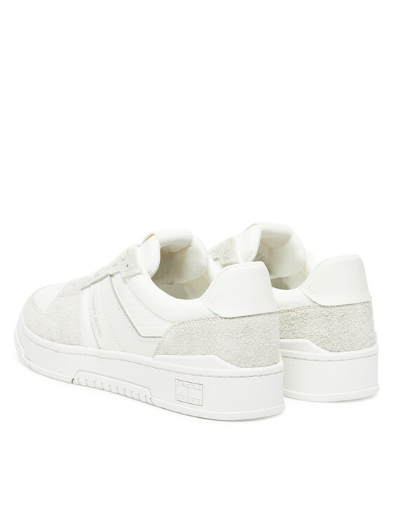 Tommy Jeans Laisvalaikio batai Tommy Jeans Tjm Cupsole Pods EM0EM01579 Balta