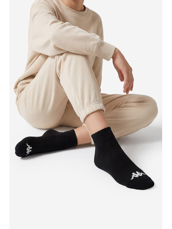 Kappa Calcetines largos Kappa CEO_KR_GOAL_SS26 (3-PACK) Negro