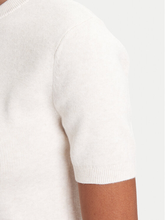 Tommy Jeans Tommy Jeans Marškinėliai Essential DW0DW19336 Smėlio Regular Fit