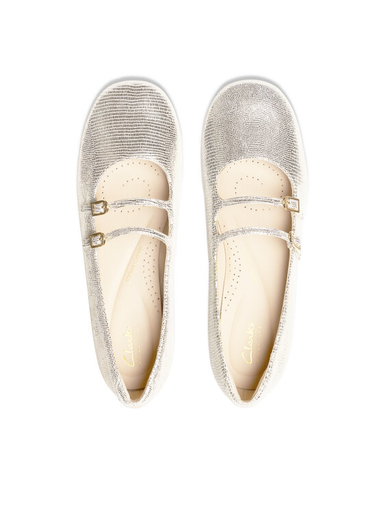 Clarks Туфлі Clarks Daiss 30 26181312 Золотий