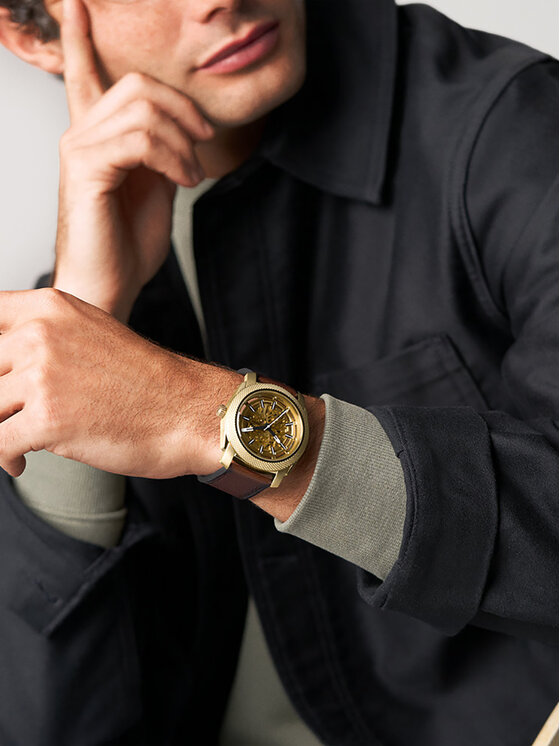 Fossil Laikrodis Fossil Machine ME3278 Ruda