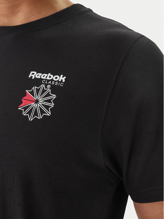 Reebok Reebok Camiseta Greyson RK25568CCM Negro Regular Fit