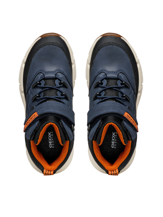 Geox Зимни обувки Geox J Flexyper Plus Boy J36LCG 0MEFU C0045 S Тъмносин