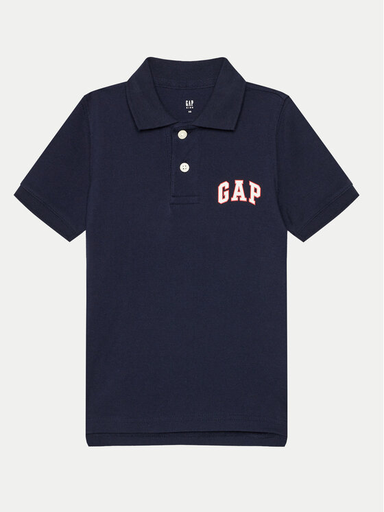 Gap Gap Polo majica 843607-00 Mornarsko modra Regular Fit
