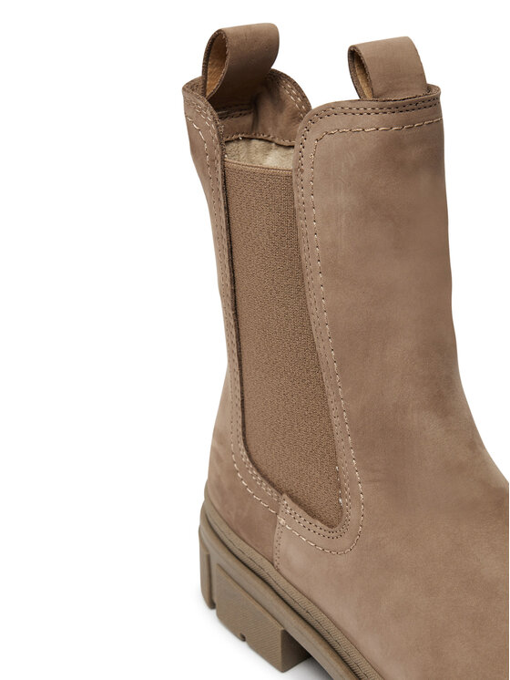 Tamaris Členková obuv s elastickým prvkom Tamaris 1-25901-41 Hnedá