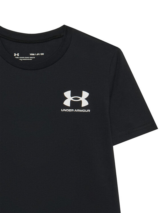 Under Armour Under Armour Majica Ua Sportstyle Left Chest 1363280 Črna Regular Fit