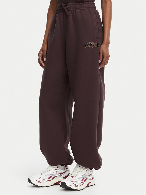 Reebok Reebok Pantalones de chándal Iza RK25687CCW Marrón oscuro Regular Fit