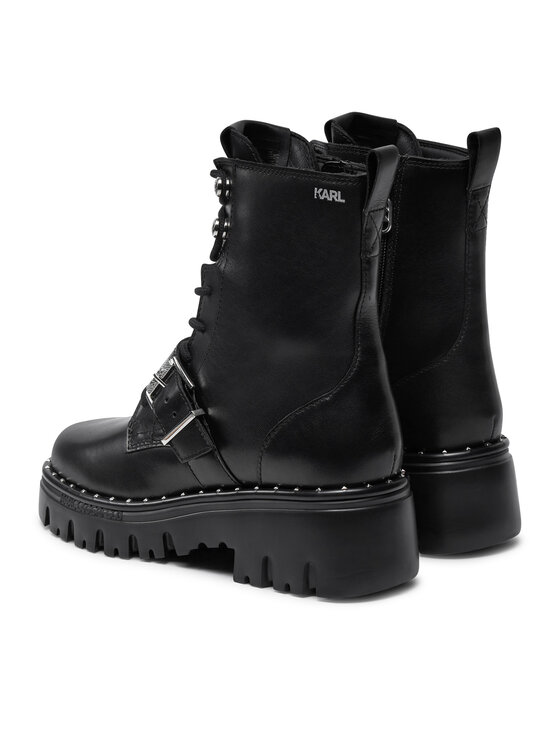 KARL LAGERFELD Черевики туристичні KARL LAGERFELD KL45354 Чорний