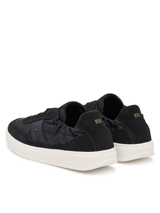 Tommy Hilfiger Sneakersy Tommy Hilfiger Th Heritage Nylon Sneaker FW0FW09405 Černá