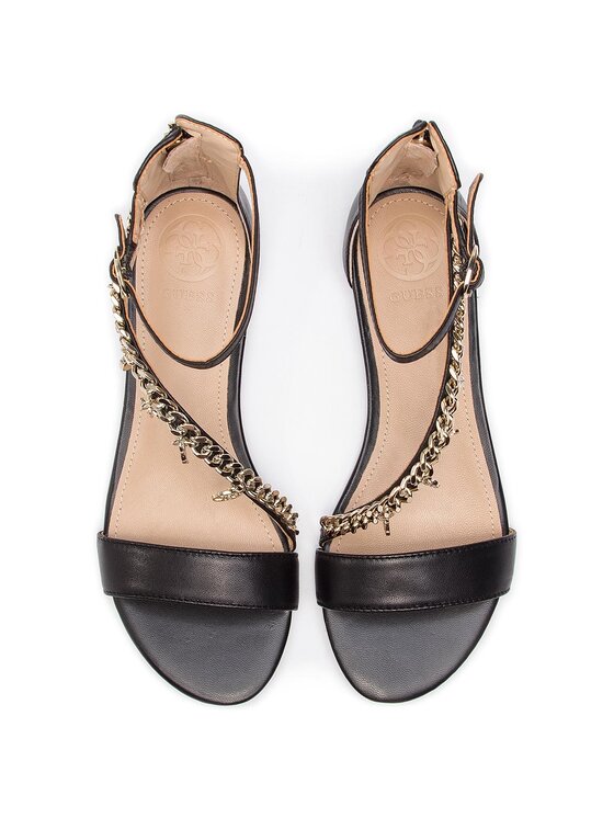 Guess Sandale Guess Radhika FL6RAD LEA03 Negru