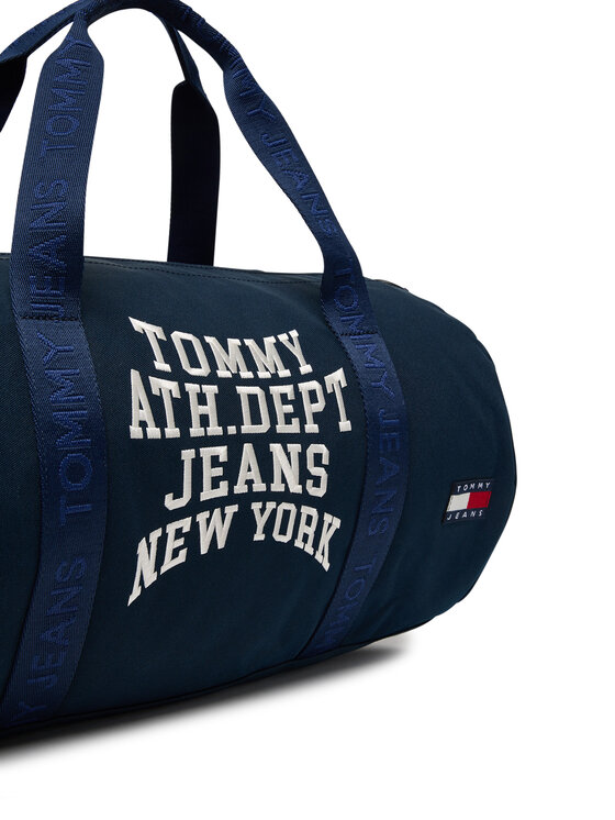 Tommy Jeans Brīvdienu soma Tommy Jeans Tjm Multi Graphic Duffle AM0AM13705 Tumši zils