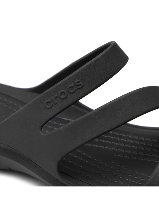 Crocs Чехли Crocs Swiftwater Sandal W 203998 Черен