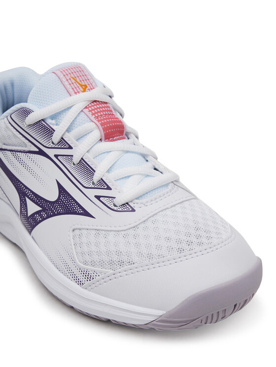 Mizuno Обувки за зала Mizuno Cyclone Speed 5 V1GC258035 Бял
