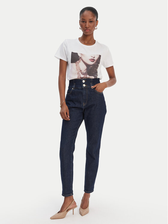 Guess Guess Футболка W6RI57 K9RM1 Білий Classic Fit