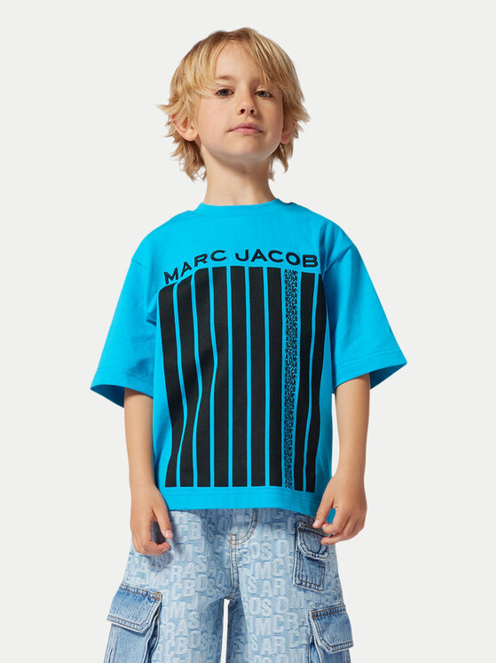 Marc Jacobs Marc Jacobs Футболка W60451 D Бірюзовий Relaxed Fit
