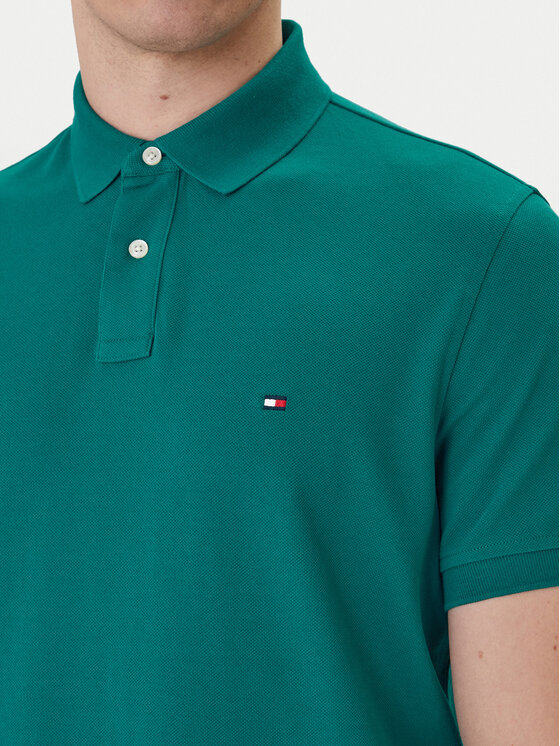 Tommy Hilfiger Tommy Hilfiger Polo 1985 MW0MW17770 Verde Regular Fit