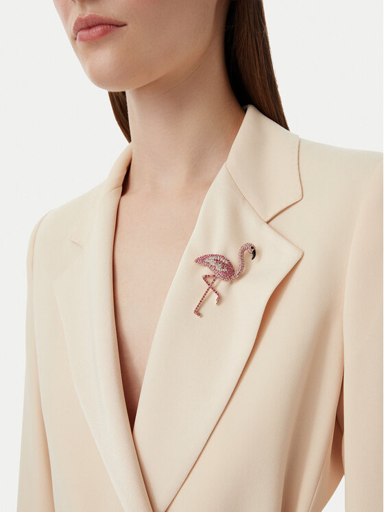 Weekend Max Mara Broszka Weekend Max Mara Perle 2625756054650 Różowy
