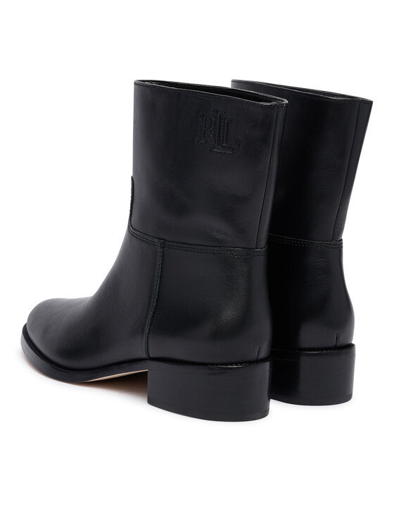 LAUREN RALPH LAUREN Členková obuv LAUREN RALPH LAUREN Kyle Bte Hl 802P15708001 Čierna