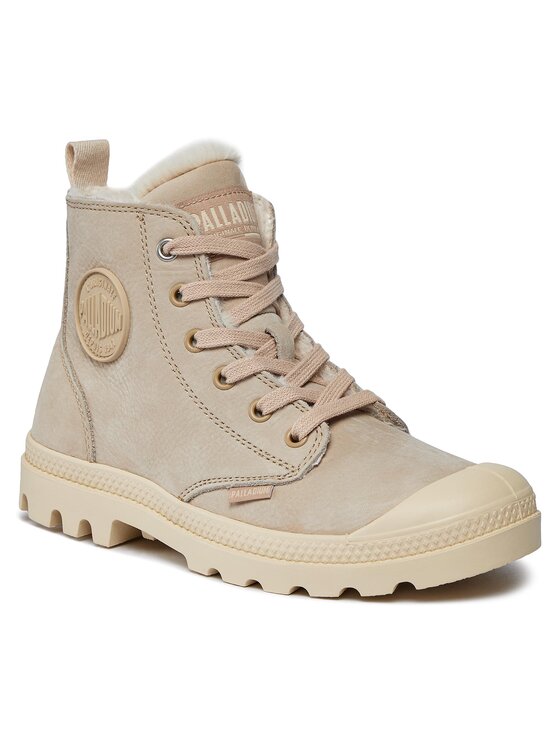 Palladium Turistická obuv Palladium Pampa Hi Zip Wl 95982-271-M Béžová