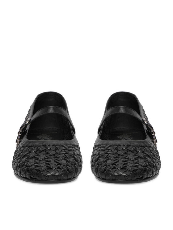U.S. Polo Assn. Балетки U.S. Polo Assn. EO-LARISA001W/6L1 Чорний