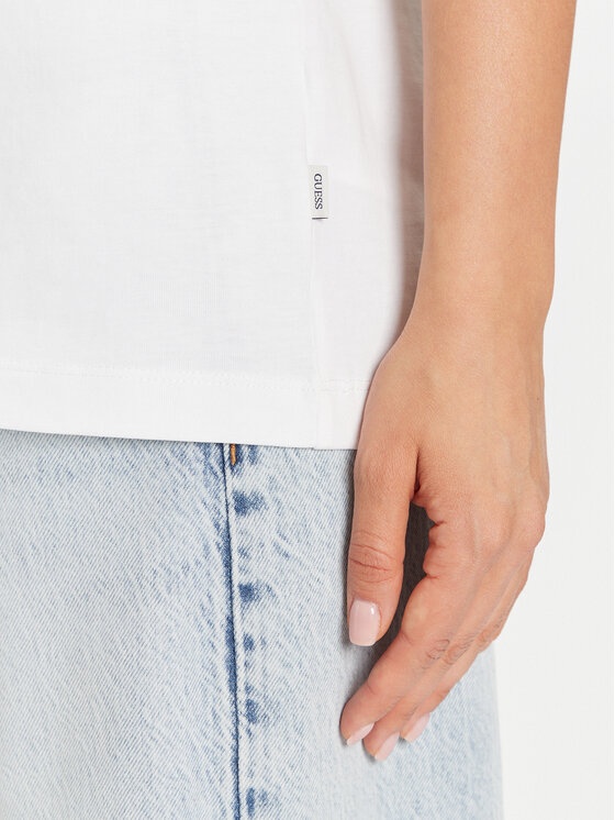Guess Jeans Guess Jeans Футболка M5BI78 K8FQ4 Білий Regular Fit