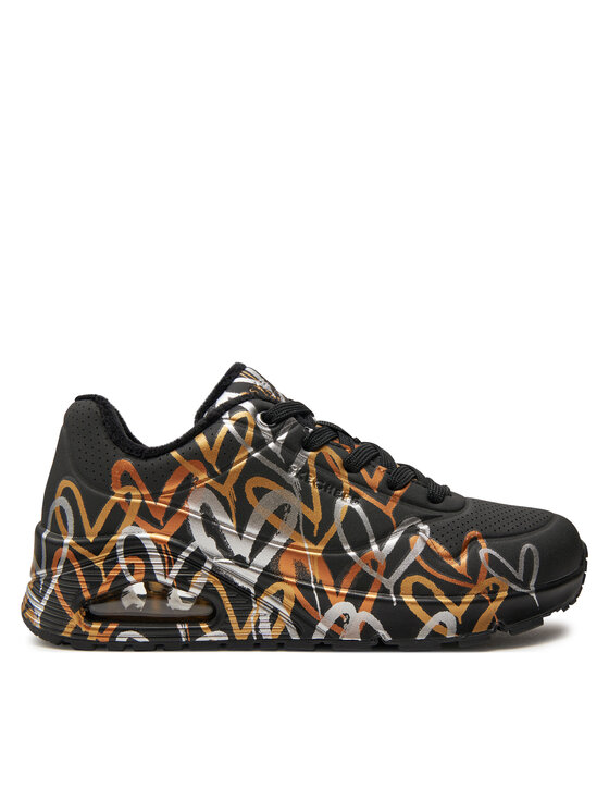 Skechers Снікерcи Skechers Metallic Love 155523/BKGD Чорний