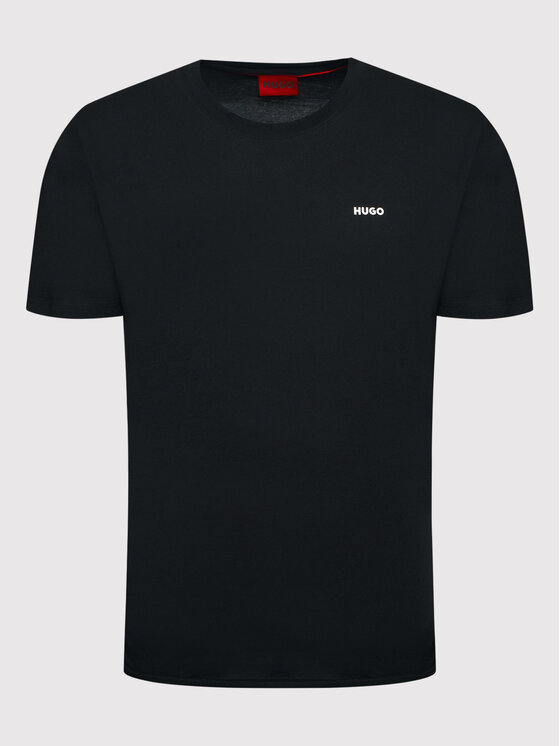 HUGO Hugo Футболка Dero222 50466158 Чорний Regular Fit