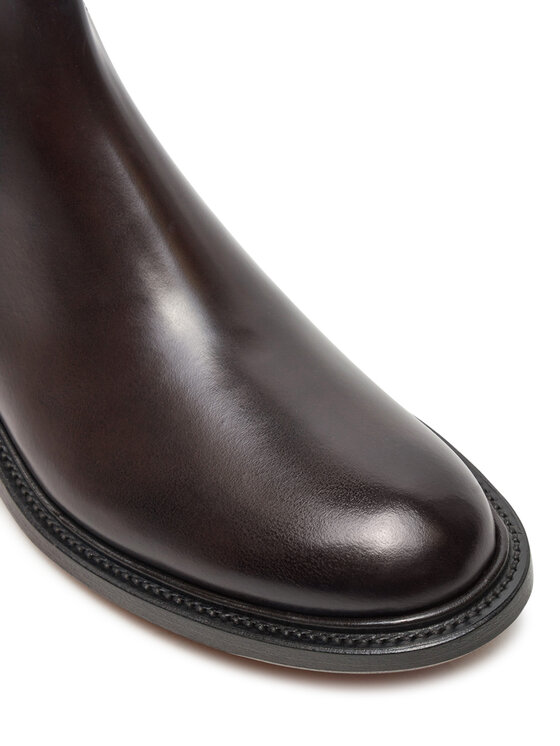 Fabi Kotníková obuv s elastickým prvkem Fabi FU0981 Hnědá