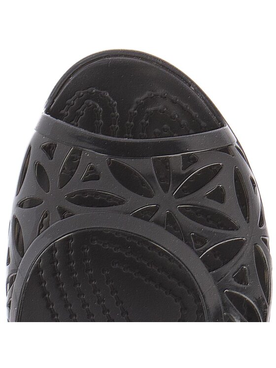 Crocs Κλειστά παπούτσια Crocs Isabella Jelly II Flat W 204941 Μαύρο