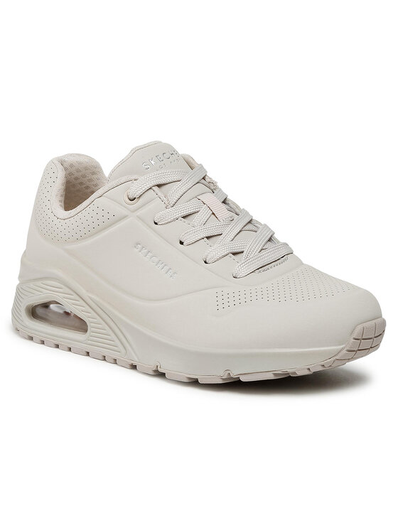 Skechers Sportcipők Skechers Uno Stand On Air 3690/OFWT Ekru