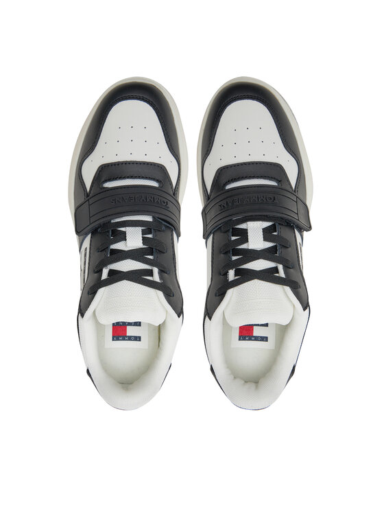 Tommy Jeans Sneakers Tommy Jeans Tjw Retro Basket Flatform Velcro EN0EN02573 Negru
