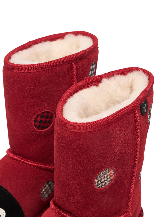 EMU Australia Sniego batai EMU Australia Lenny Ladybug K13325 Raudona