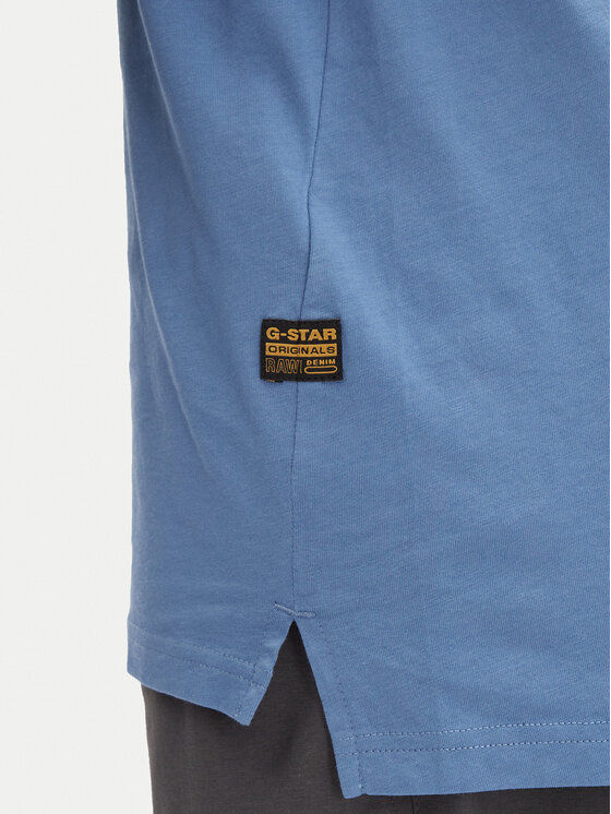 G-STAR G-Star Raw Футболка Nifous D24449-336 Блакитний Regular Fit