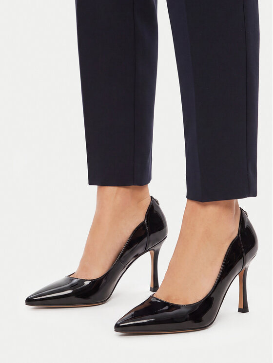 Nine West Pantofi cu toc subțire Nine West CEO-S3S96688 01 Negru