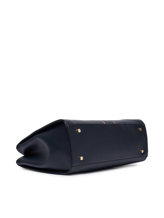 Tommy Hilfiger Táska Tommy Hilfiger Th Daily Satchel Corp AW0AW18644 Sötétkék