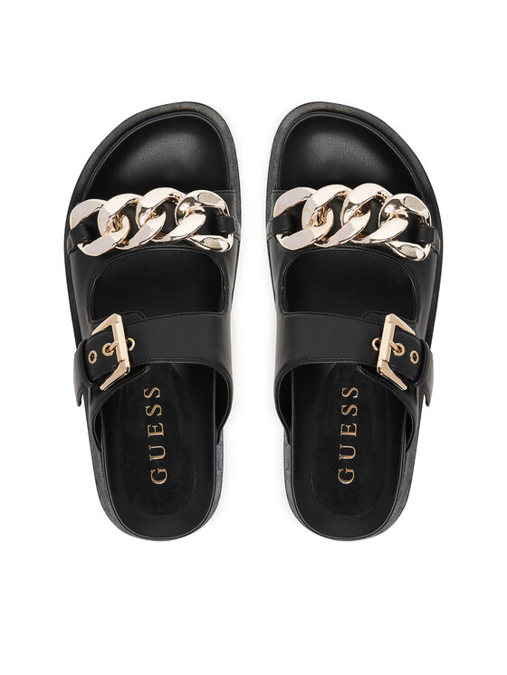 Guess Шльопанці Guess FLJFT5 ELE03 Чорний