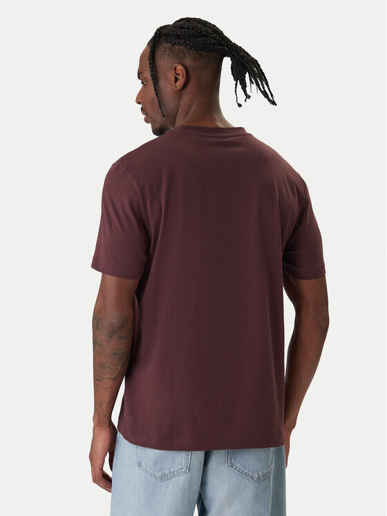 HUGO HUGO Футболка Danotie 50553124 Бордовий Regular Fit