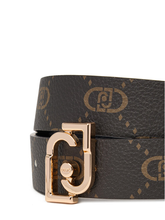 Liu Jo Колан Liu Jo Reversible Hips Belt AF5239 E0053 Черен