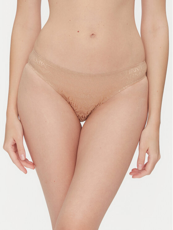 Emporio Armani Underwear Emporio Armani Underwear Комплект бразильських трусиків EW000403 AF10880 M6068 Бежевий