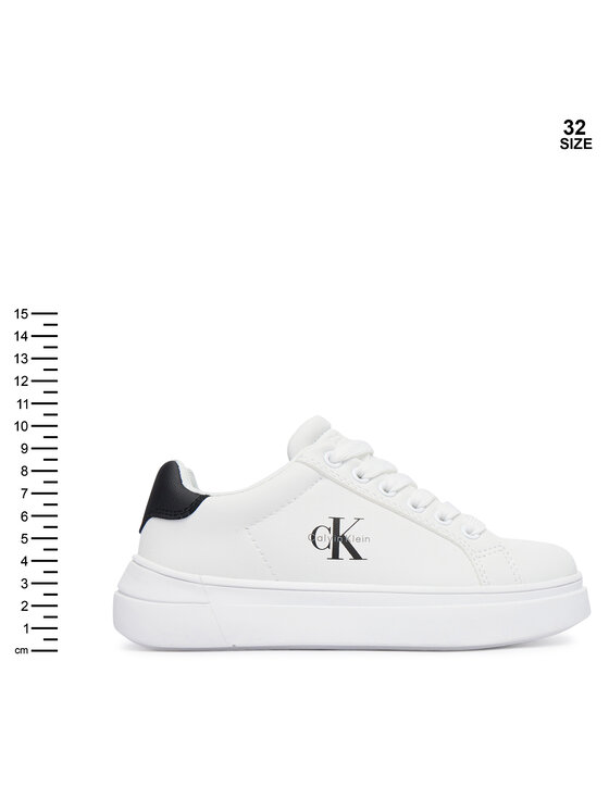 Calvin Klein Sneakersy Calvin Klein V3X9-83468-1355 S Biały