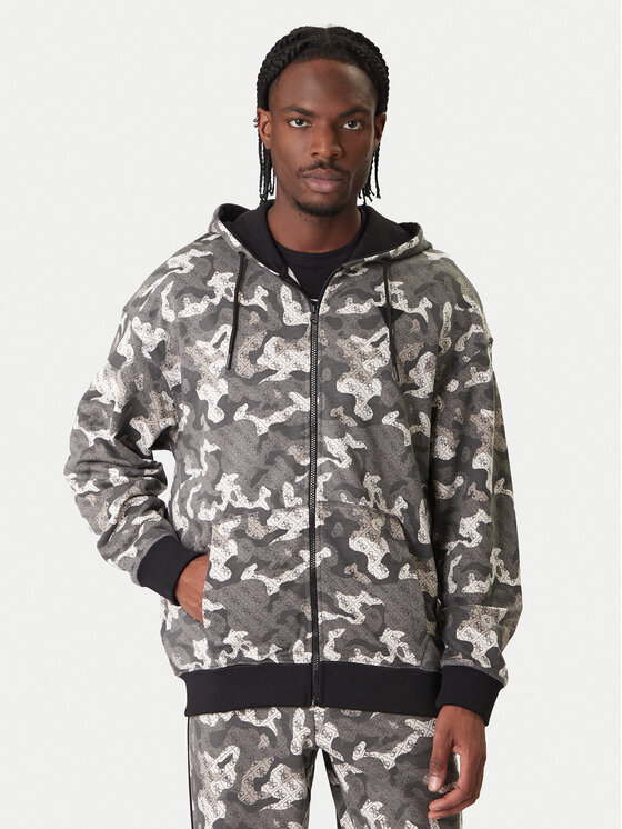 Guess Guess Sudadera Z6RQ04 K9YI1 Gris Regular Fit